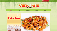 Desktop Screenshot of chinatasteonline.com